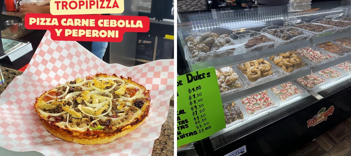 TropiPizza Menu