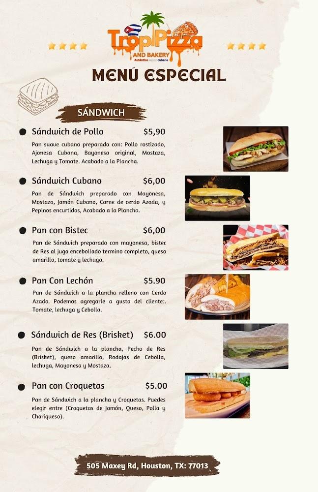 TropiPizza Menu image 1