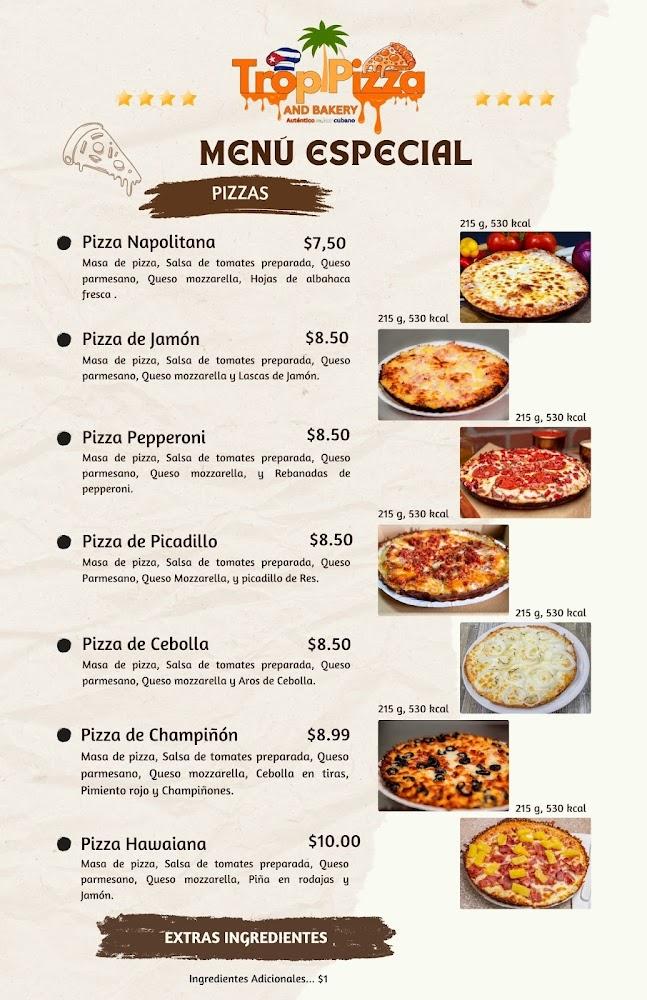 TropiPizza Menu image 2