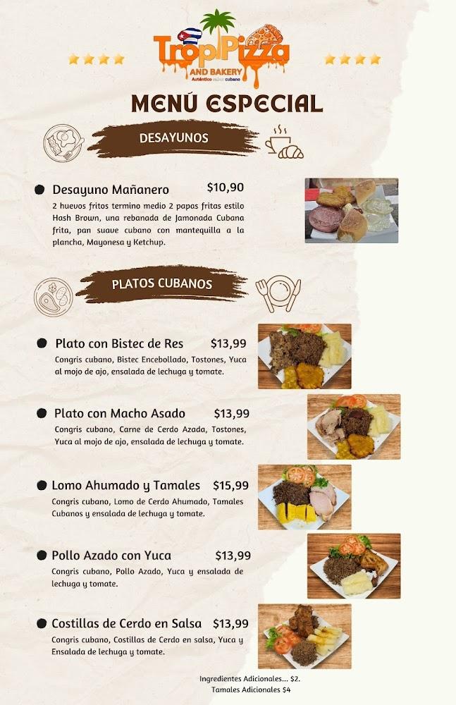 TropiPizza Menu image 4